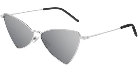 jerry sunglasses ysl|Saint Laurent™ SL 303 JERRY 003 58 Silver Sunglasses.